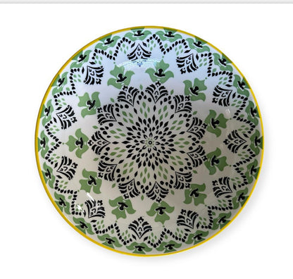 Morocco Entrée Ceramic Serving Bowl