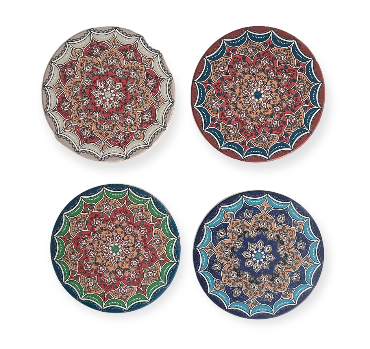 Round Porcelain Coasters