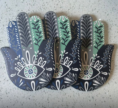 Hamsa coasters