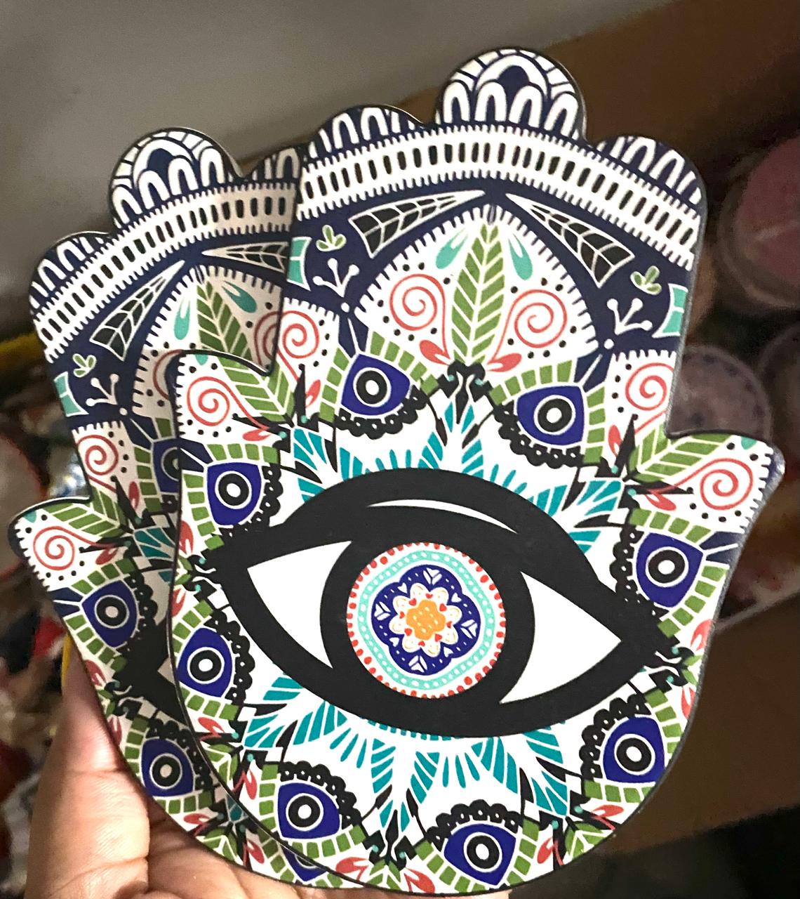 Hamsa coasters